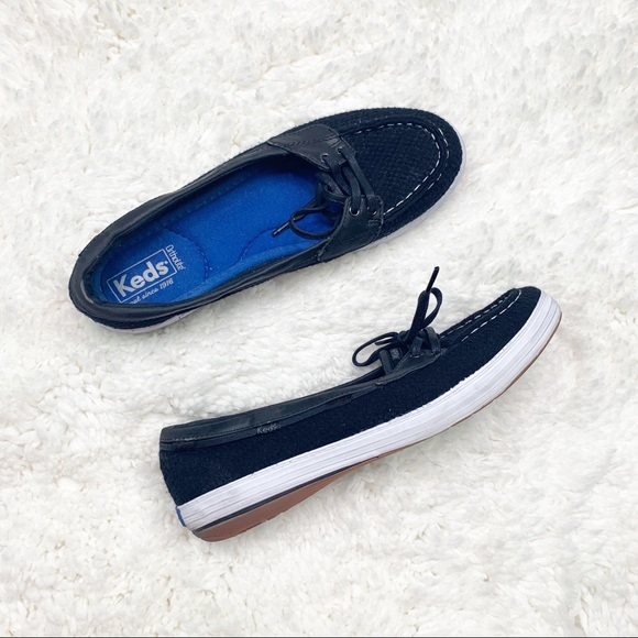 Keds Shoes - Keds | Black Ortholite Slip On Shoes